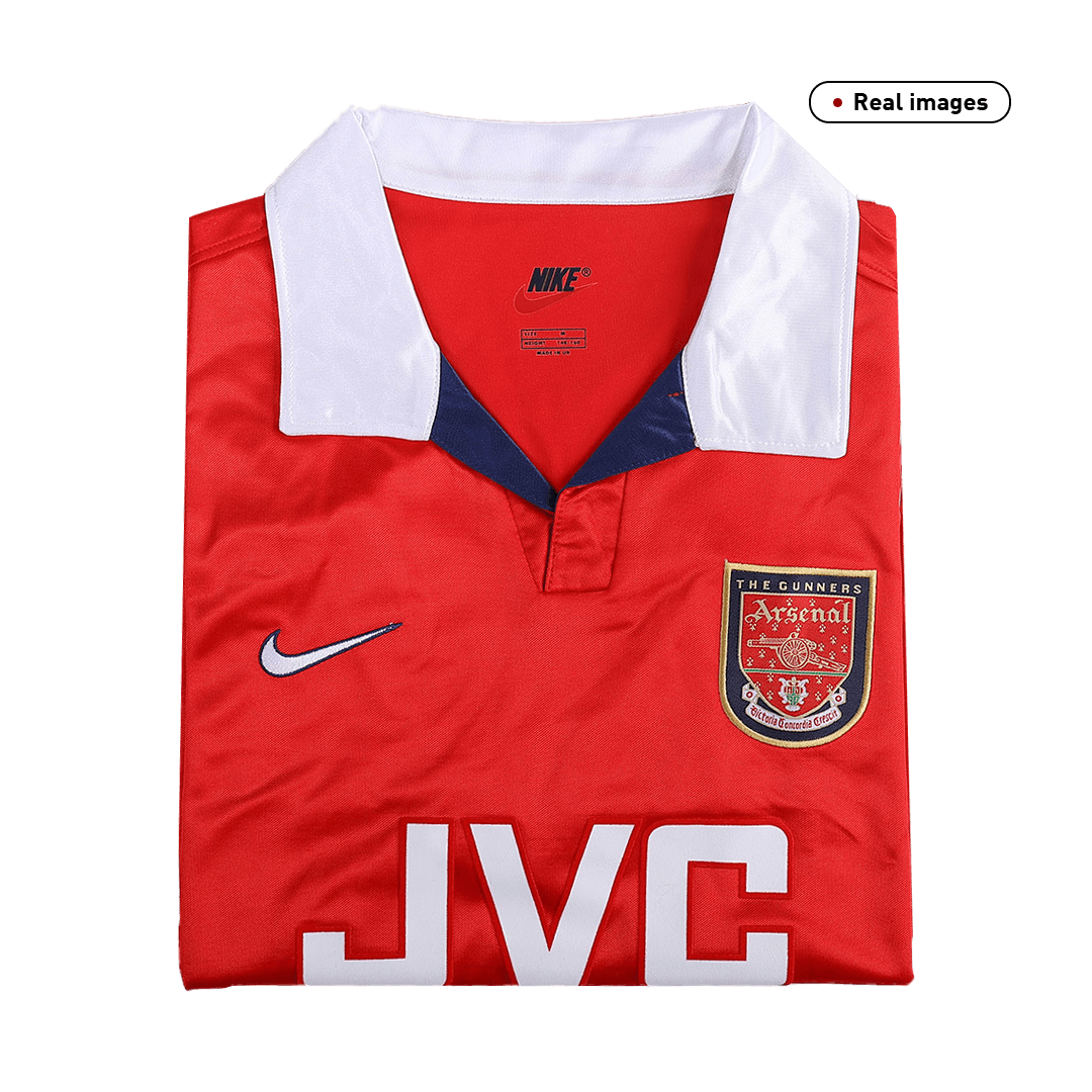 Arsenal 1998/99 Retro Home Soccer Jersey