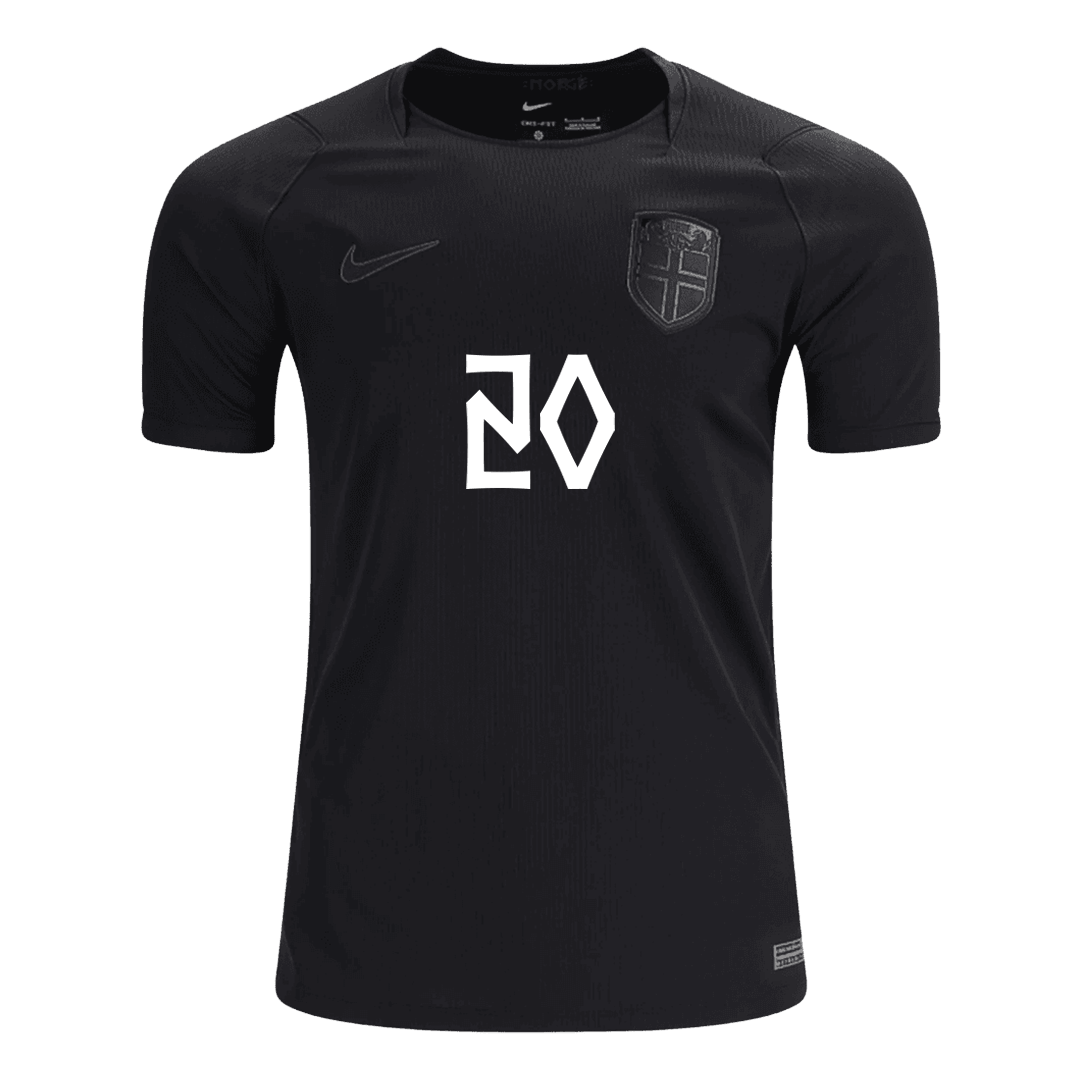 NUSA #20 Men's Norway World Cup 2026 Away Soccer Jersey