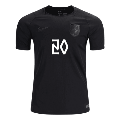NUSA #20 Men's Norway World Cup 2026 Away Soccer Jersey