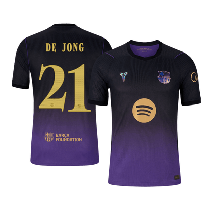 Barcelona 2026/27 Away Soccer Jersey - DE JONG #21 – UCL