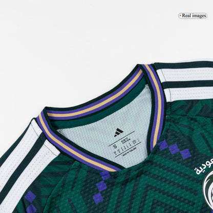 Men's Saudi Arabia World Cup 2026 Player Version Home Soccer Jersey - Slim Fit