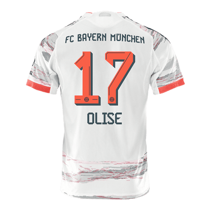 OLISE #17 Men's Bayern Munich 2025/26 Player Version Away Soccer Jersey - Slim Fit
