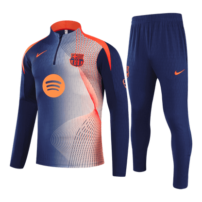 Kid's Barcelona 2025/26 Zipper Sweatshirt Kit