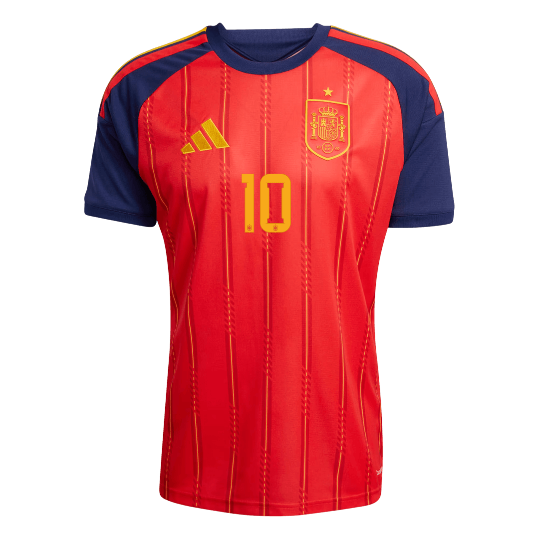 OLMO #10 Men's Spain World Cup 2026 Home Soccer Jersey [PREMIUM]
