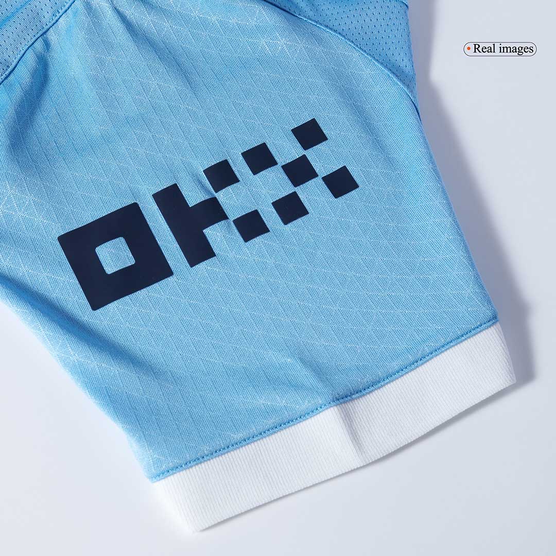 Manchester City 2025/26 Home Soccer Jersey - REIJNDERS #4 (Player Edition)