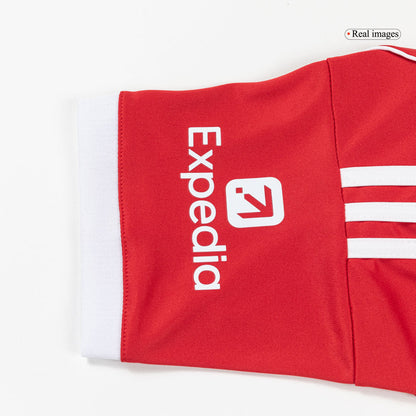 Kid's Liverpool 2025/26 Home Soccer Jersey Full Kit