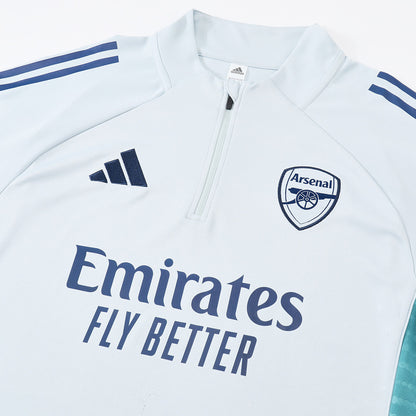 Kids Arsenal 2025/26 Tracksuit White