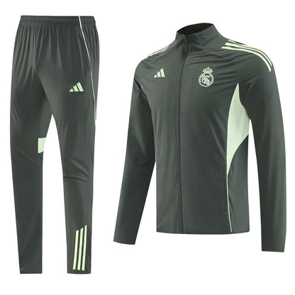 Real Madrid 2025/26 Tracksuit Green