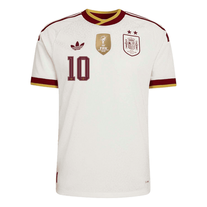 OLMO #10 Men's Spain World Cup 2026 Player Version Champion Edition Away Soccer Jersey