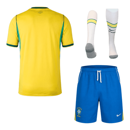 Men's Brazil World Cup 2026 Home Soccer Jersey Full Kit