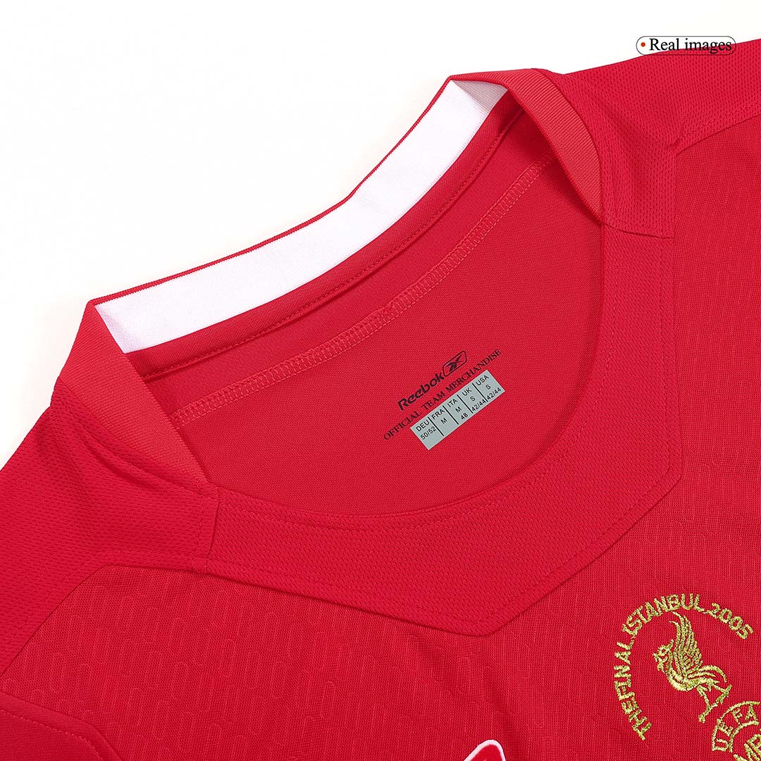 Liverpool 2005 Retro Soccer Jersey – UCL
