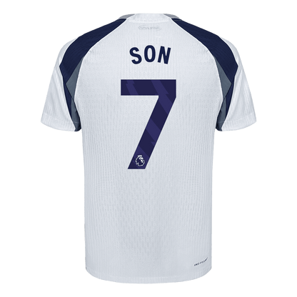 SON #7 Men's Tottenham Hotspur 2025/26 Player Version Home Soccer Jersey - Slim Fit