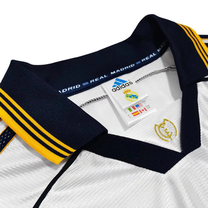 Real Madrid 1999/00 Retro Home Soccer Jersey - RAUL #7