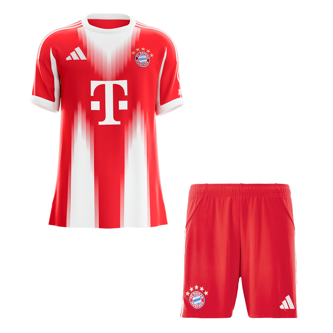 Men's Bayern Munich 2025/26 Home Soccer Jersey Kit [PREMIUM]