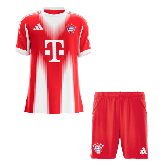 Men's Bayern Munich 2025/26 Home Soccer Jersey Kit [PREMIUM]