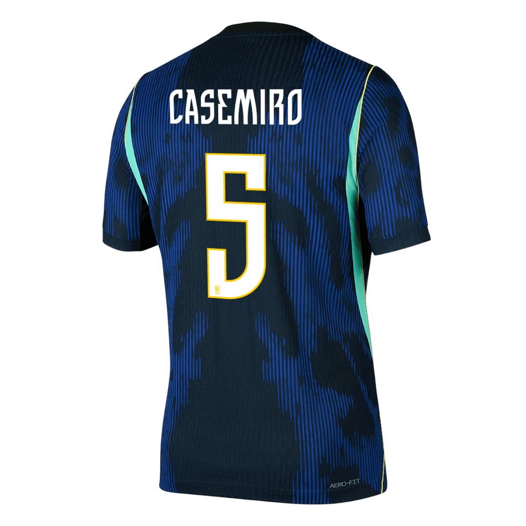 Brazil World Cup 2026 Away Soccer Jersey - CASEMIRO #5 (Player Edition)