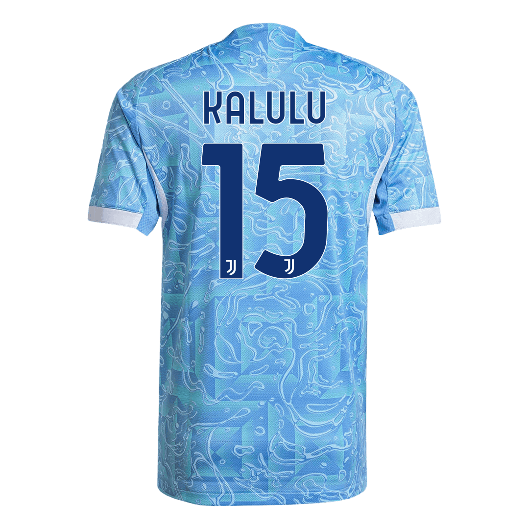 Juventus 2025/26 Away Soccer Jersey - KALULU #15 (Player Edition)