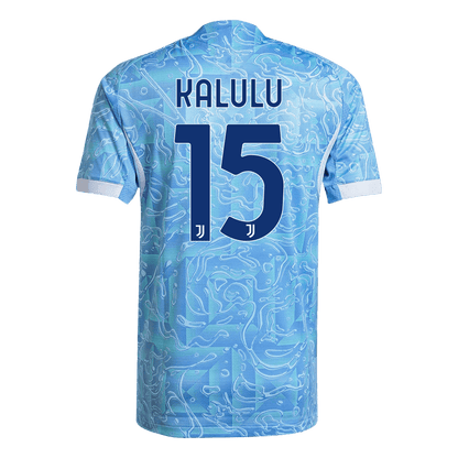Juventus 2025/26 Away Soccer Jersey - KALULU #15 (Player Edition)