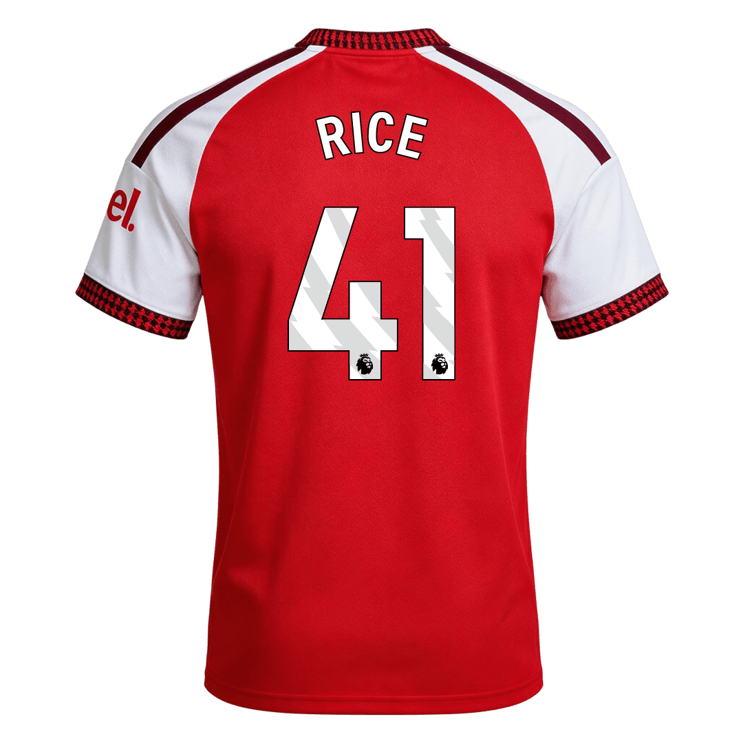 Arsenal 2026/27 Home Soccer Jersey - RICE #41