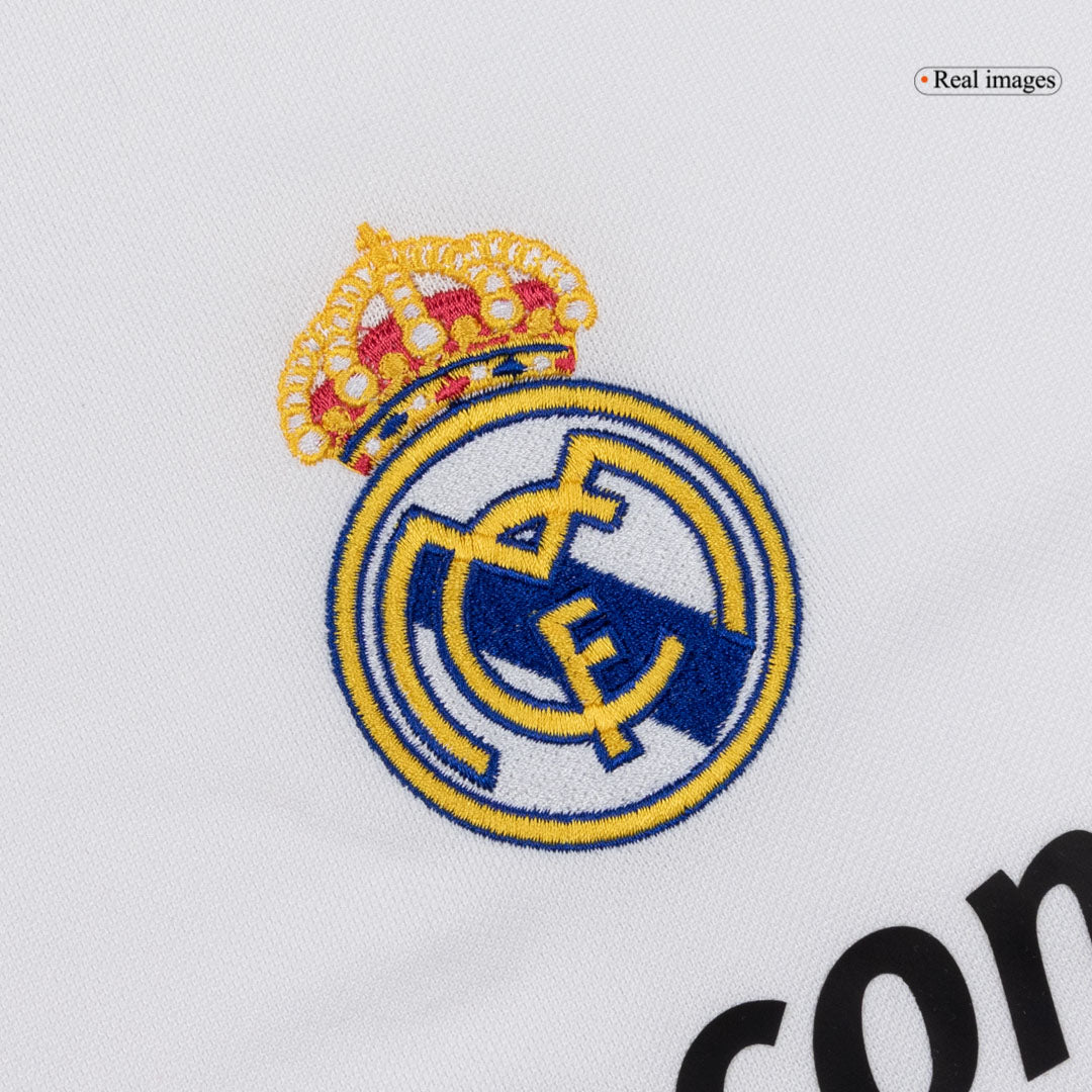 Real Madrid 2008/09 Retro Home Soccer Jersey