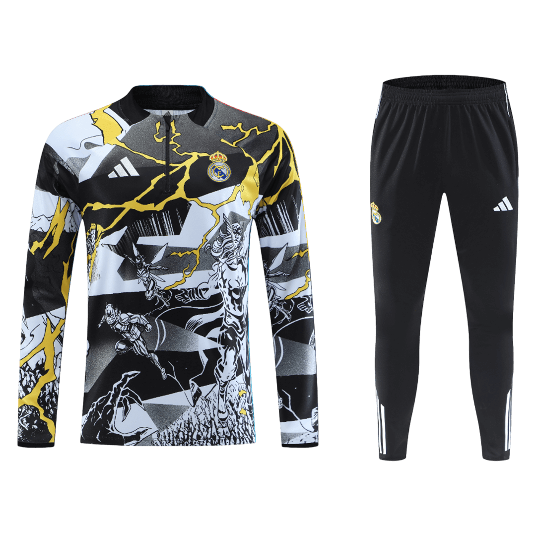 Real Madrid 2025/26 Tracksuit Black