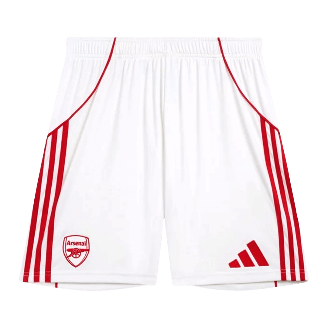 Arsenal 2025/26 Home Soccer Shorts