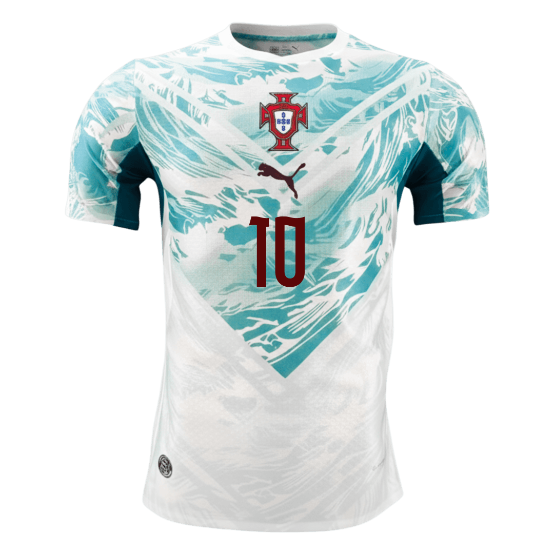 Portugal World Cup 2026 Away Soccer Jersey - BERNARDO #10 (Player Edition)