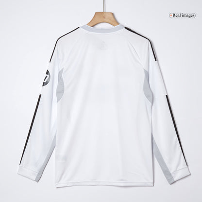 Men's Real Madrid 2025/26 Home Long Sleeve Soccer Jersey