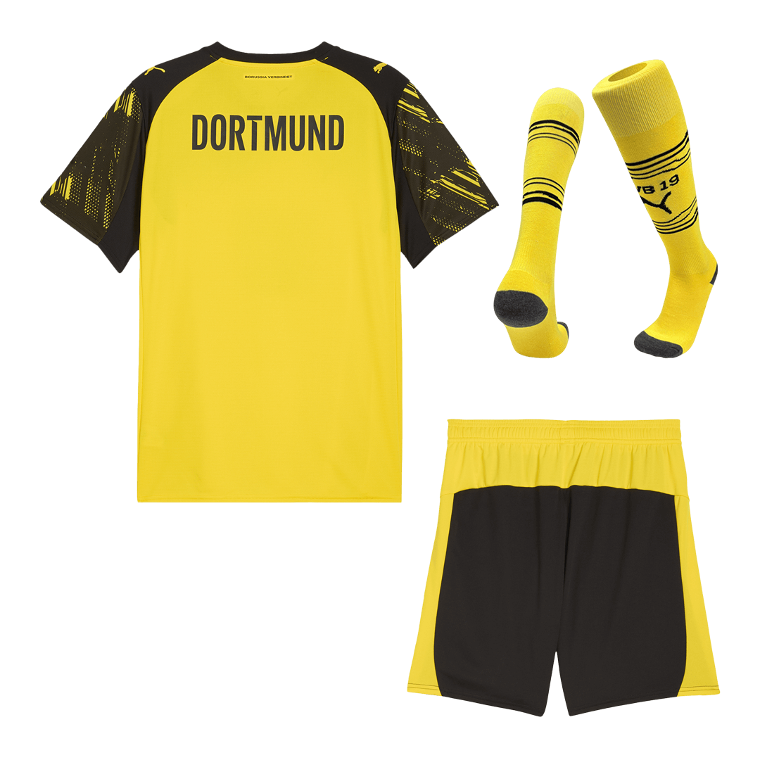Borussia Dortmund 2025/26 Home Soccer Full Kit