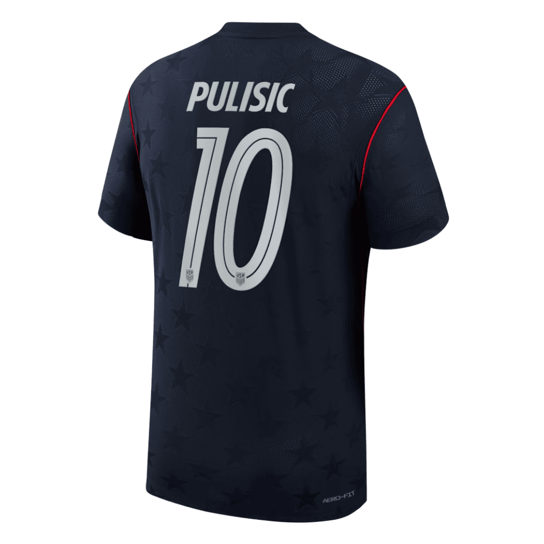 PULISIC #10 Men's USA World Cup 2026 Player Version Away Soccer Jersey - Slim Fit