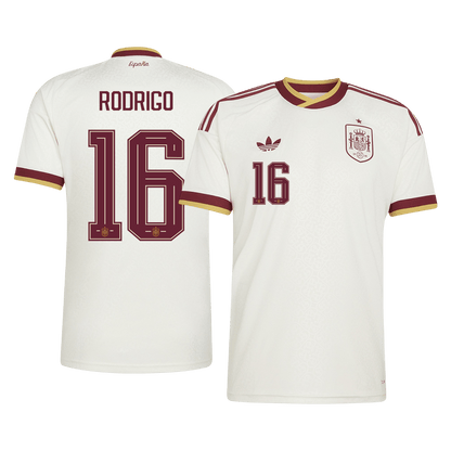 Spain World Cup 2026 Away Soccer Jersey - RODRIGO #16