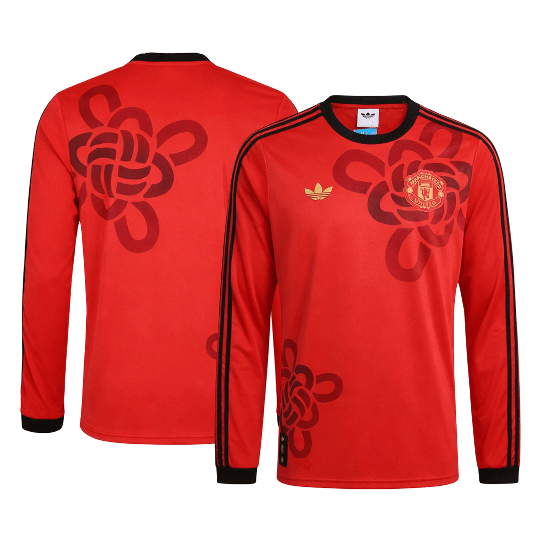 Manchester United 2025/26 Long SleeveSoccer Jersey - CNY