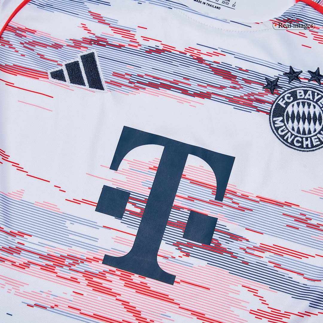 Kid's Bayern Munich 2025/26 Away Soccer Jersey Kit