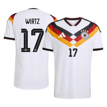 Germany World Cup 2026 Home Soccer Jersey - WIRTZ #17 (Player Edition)