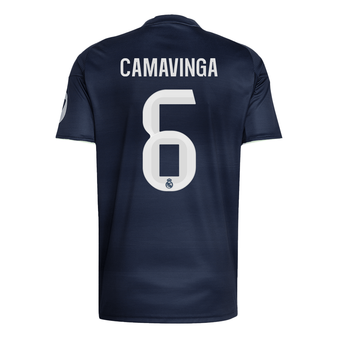 CAMAVINGA #6 Men's Real Madrid 2025/26 Away Soccer Jersey [PREMIUM]