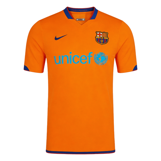 Barcelona 2006/07 Retro Away Soccer Jersey