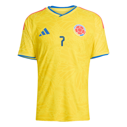 Colombia World Cup 2026 Home Soccer Jersey - LUIS DíAZ #7 (Player Edition)