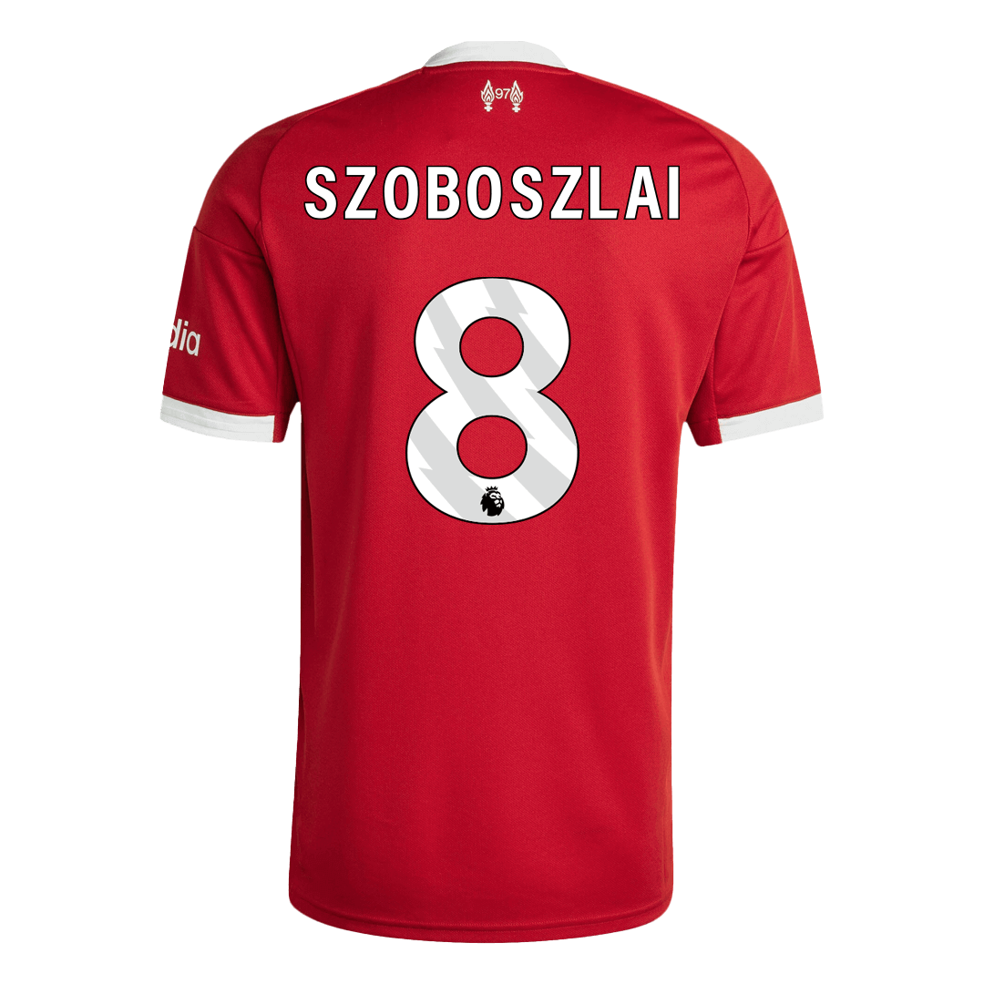 Liverpool 2025/26 Home Soccer Jersey - SZOBOSZLAI #8