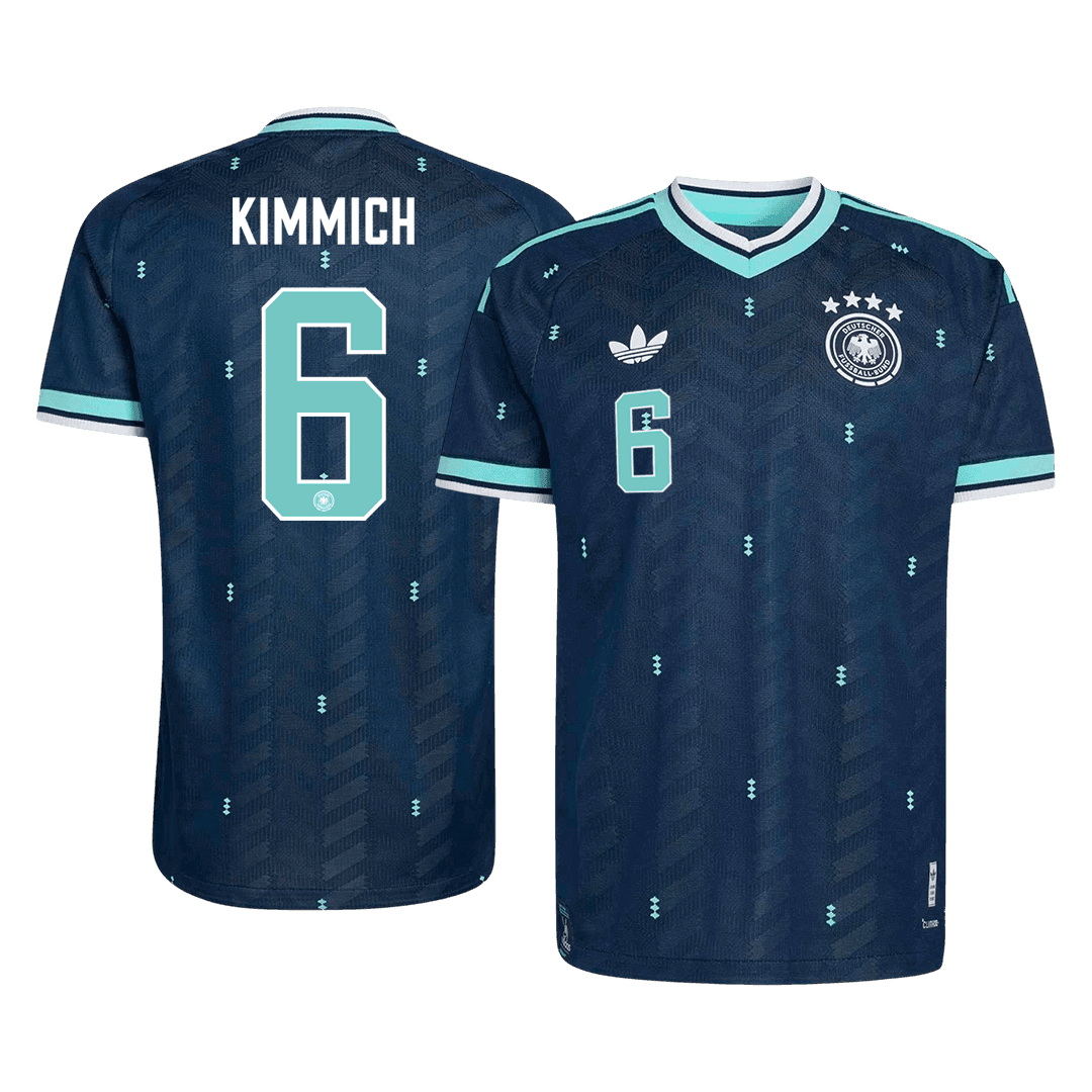 KIMMICH #6 Men's Germany World Cup 2026 Player Version Away Soccer Jersey - Slim Fit