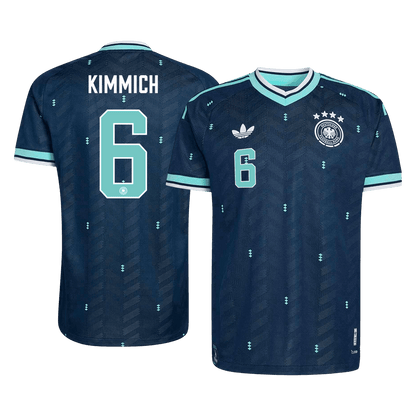 KIMMICH #6 Men's Germany World Cup 2026 Player Version Away Soccer Jersey - Slim Fit
