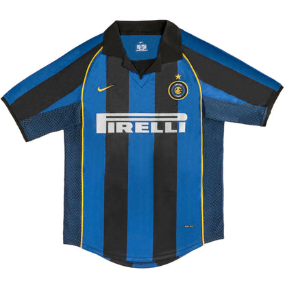 Inter Milan 2001/02 Retro Home Soccer Jersey