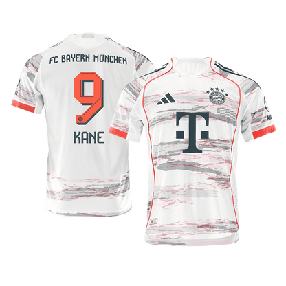 Bayern Munich 2025/26 Away Soccer Jersey - KANE #9 (Player Edition)