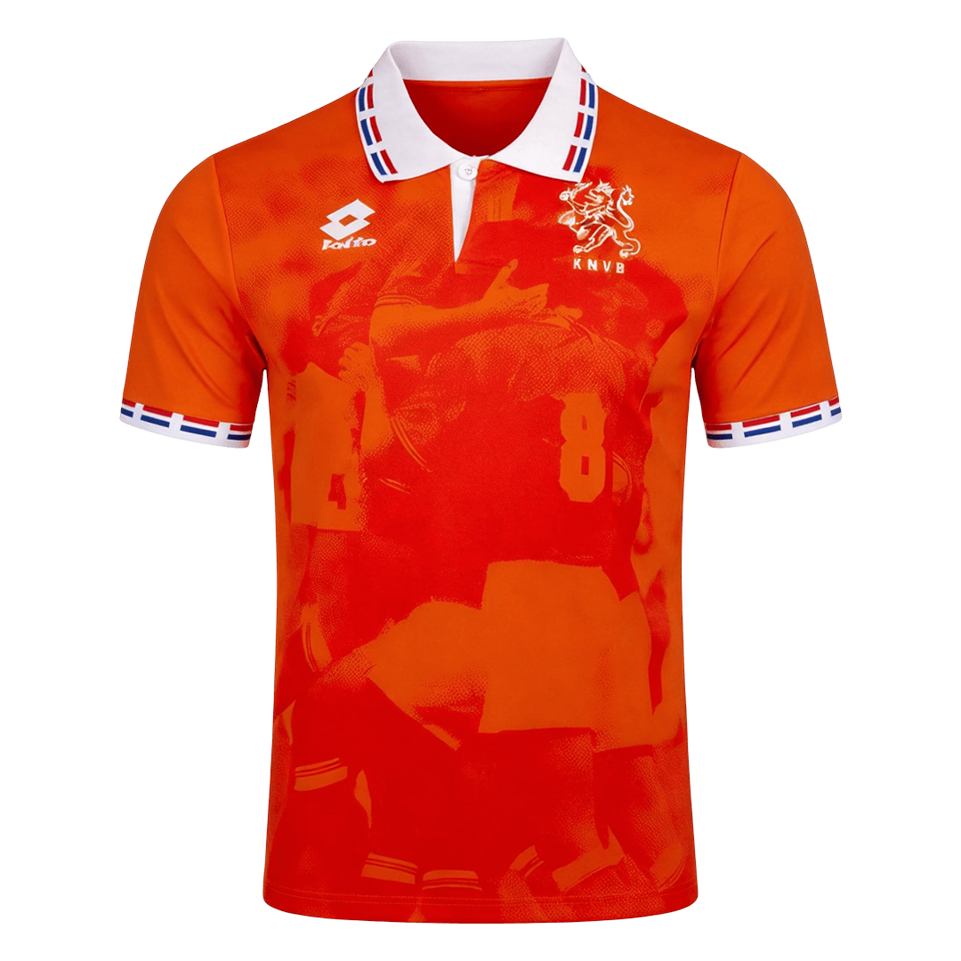 Retro Men's Netherlands 1996 Home Soccer Jersey