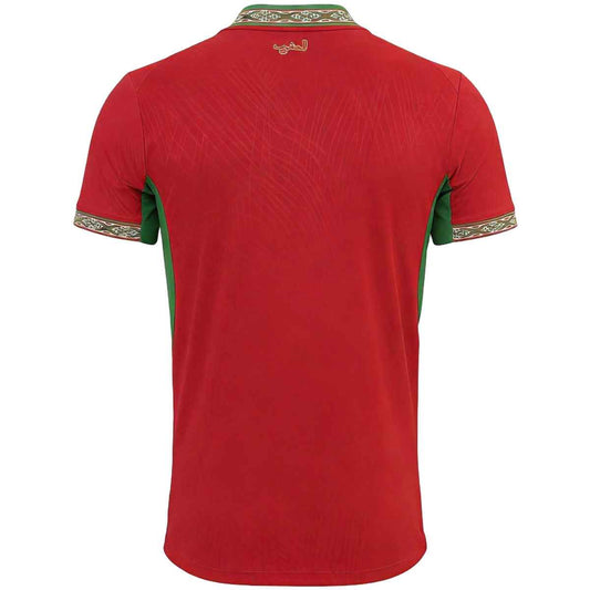 Men's Morocco World Cup 2026 Player Version Home Soccer Jersey - Slim Fit