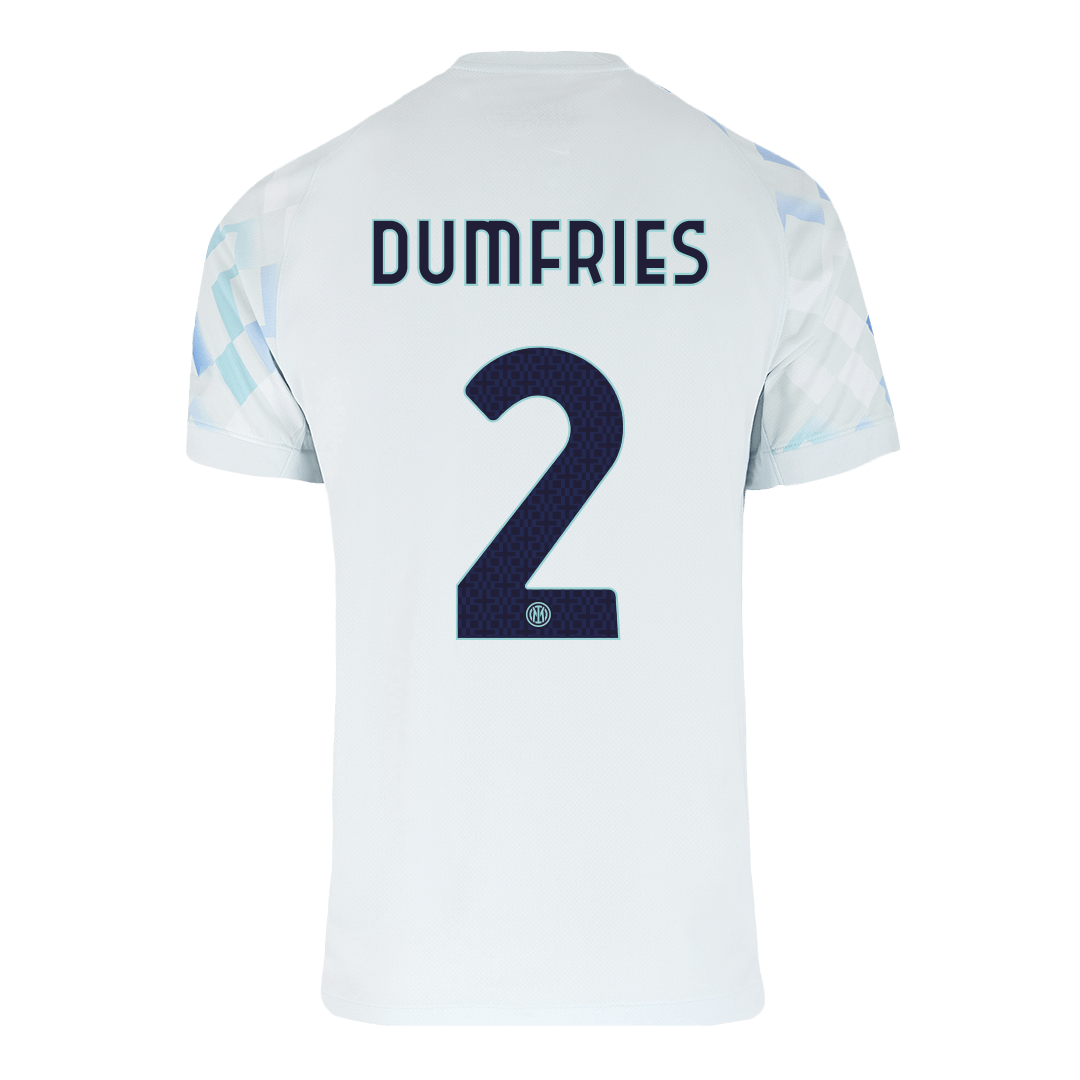 Inter Milan 2025/26 Away Soccer Jersey - DUMFRIES #2