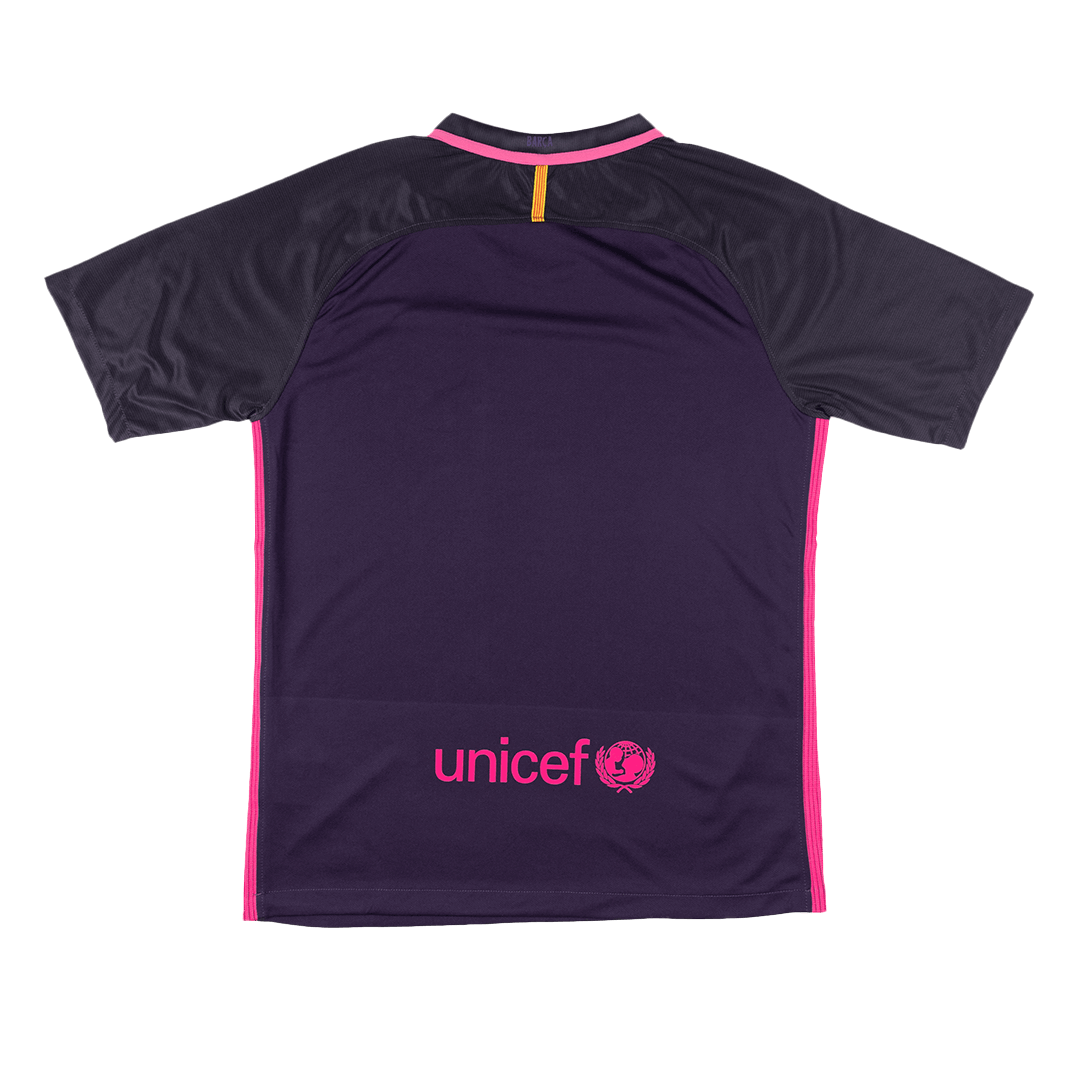 Barcelona 2016/17 Retro Away Soccer Jersey