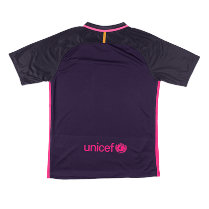 Barcelona 2016/17 Retro Away Soccer Jersey