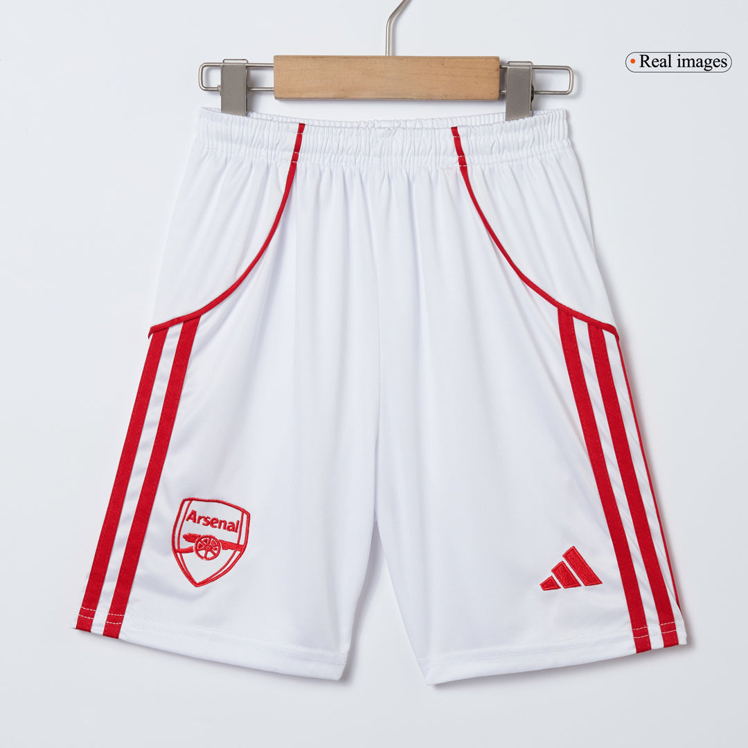 Kids Arsenal 2025/26 Home Soccer Kit
