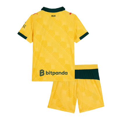 Kids AC Milan 2025/26 Third Away Soccer Kit