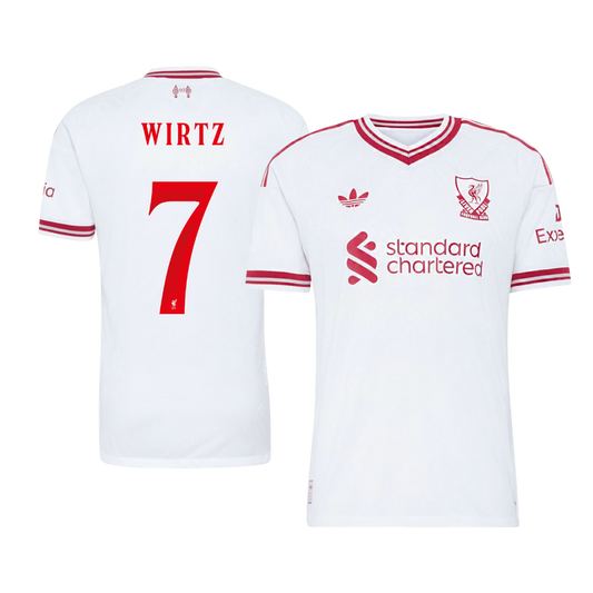 Liverpool 2026/27 Away Soccer Jersey - WIRTZ #7 – UCL (Player Edition)